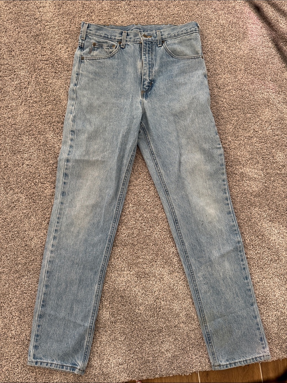 Carhartt Vintage Light Wash Traditional Fit Men's Jeans 32/34